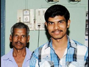 Vittal Malekudiya and his father